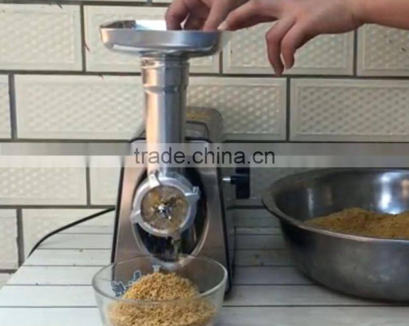 Commercial electric fish feed extruding machine/small bird feed pellet making machine for sale