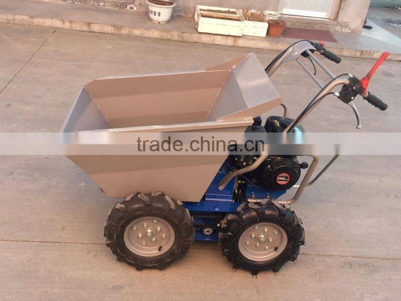 4x4 four wheel 300kg capacity mini farm tractor,muck dumper