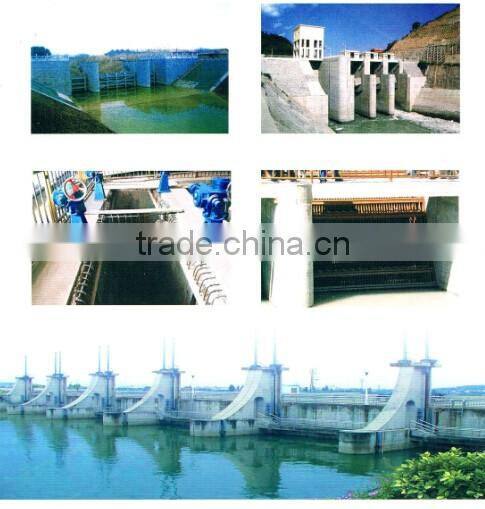 Manual or electric mechanical screw lifter gate hoist sluice