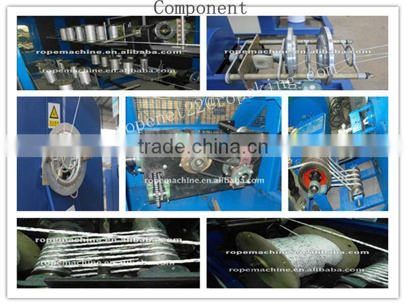 PP film twine two in one twister machine/spooling winder machine