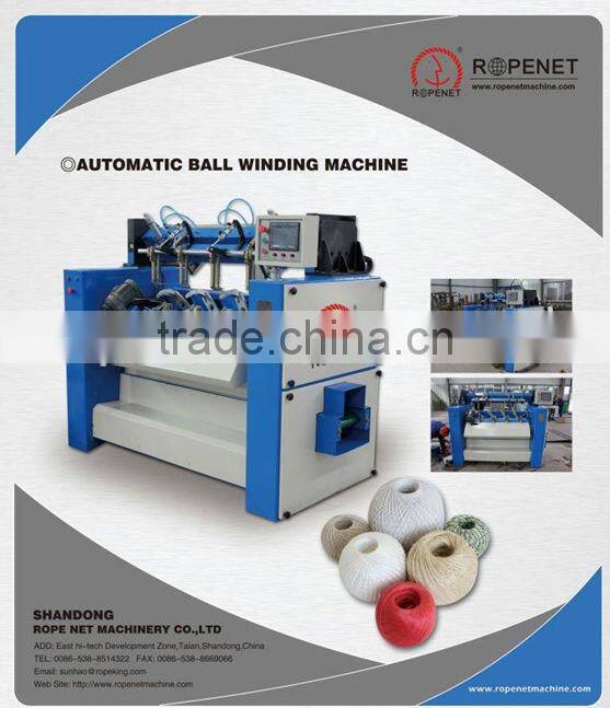 yarn/ thread/rope ball winder (Multi heads can adjustable) 20-2000G mobile: 0086 15163879588,email:alice@ropeking.com