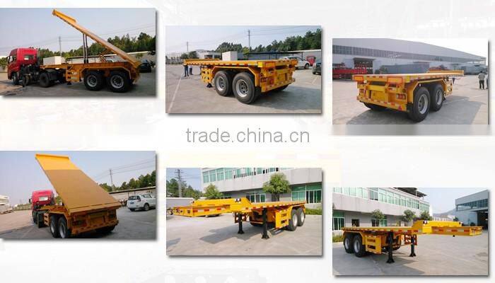 China Cheap 20ft Flatbed Trailer in Transportation