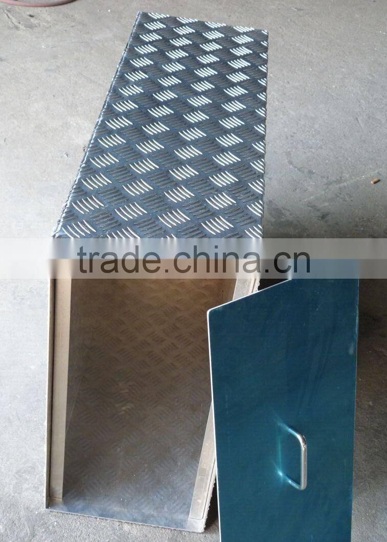 Embossed aluminum checkered plate, deep processing aluminum embossed plate for floor, stairs