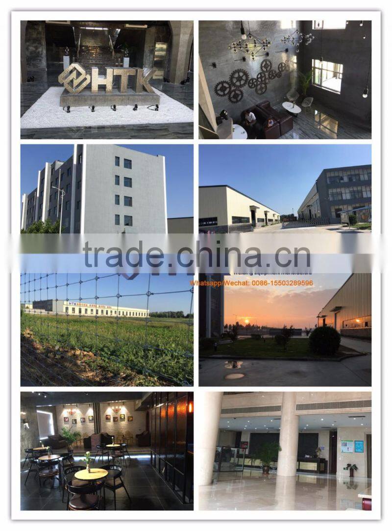 High strength galvanized field fence