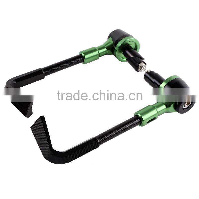 Universal CNC 7/8" Proguard System Pro Brake Clutch Levers Protect Guard Green