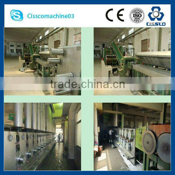 PET staple fiber making plant