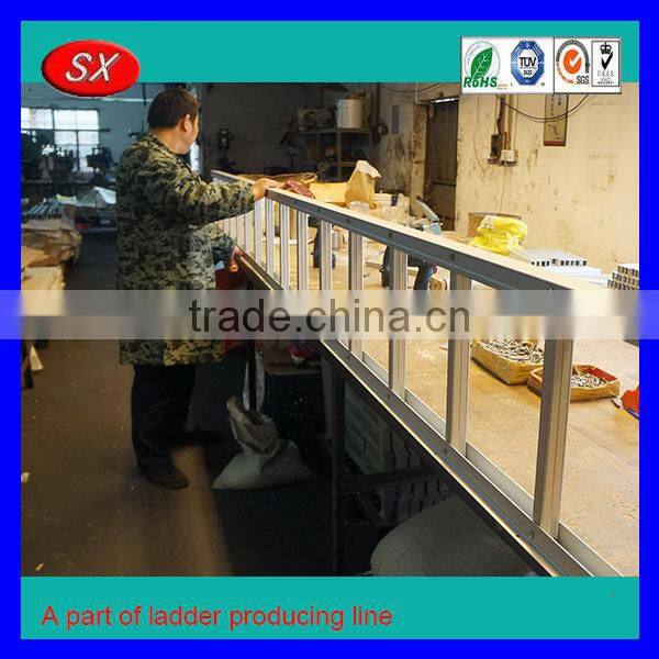 china supplier aluminum ladder aluminum folding ladder compact aluminum folding ladder