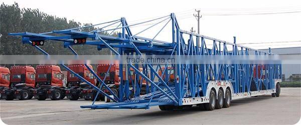 China manufacturer 3 axles vehicle carrier / car carrier transport semi trailer for sale