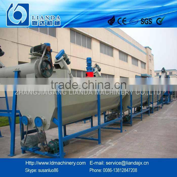 PET bottle recycling line supplier