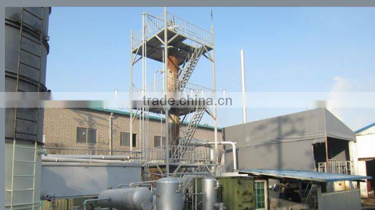 black engine oil and crude oil purifier, distillation plant