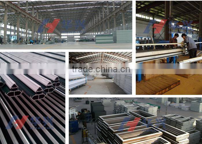modern style aluminum frame standard sliding glass door size