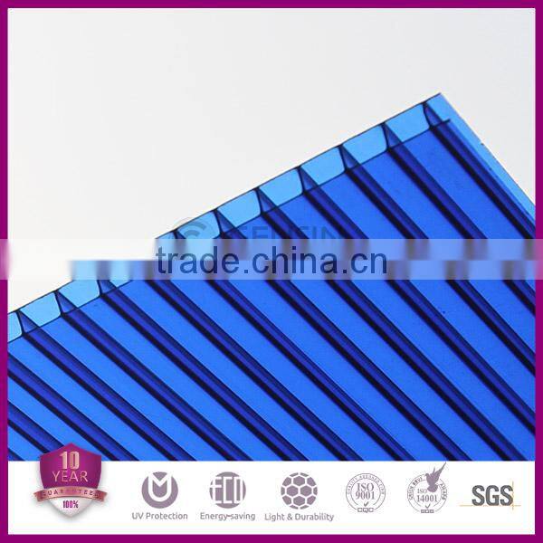 China factory offered 2100*5800mm mutiwall polycarbonate sheets