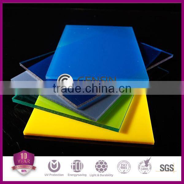 High quality green polycarbonate solid sheets roofing skylight system