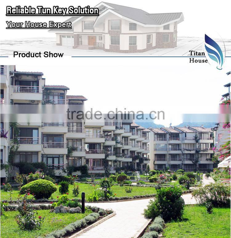 Light Gauge Steel Prefabricated 4 Storey Apartment Blocks