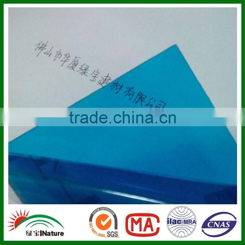 Foshan Huaxia Nature plastic frosted clear polycarbonate sheet manualfacturer for decoration