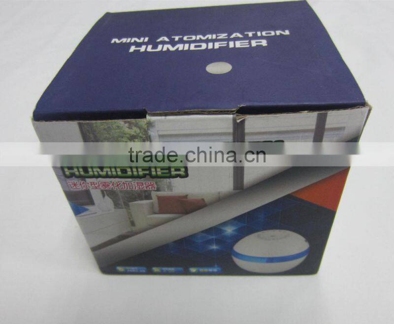 High Quality Plastic Spraying Mini USB Air Humidifier Use For Home And Office