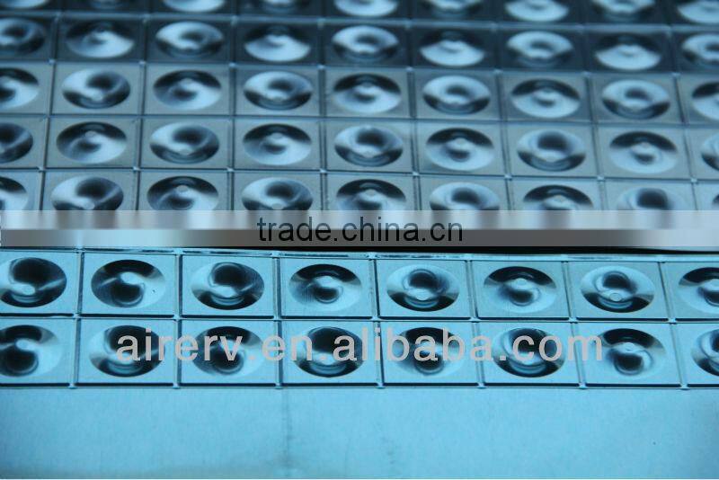 Environmental cleaning air aluminum core exchanger