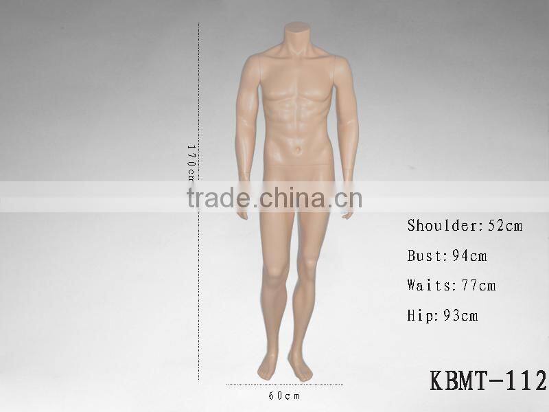 mannequin headless muscle sexy silicone male mannequin