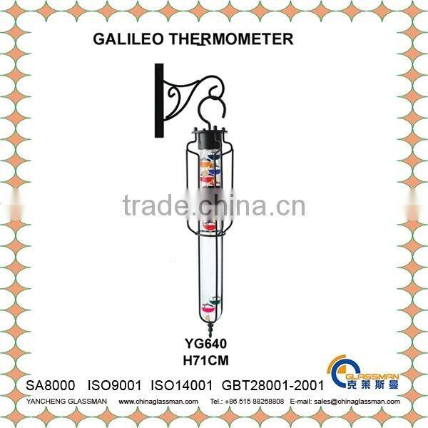 best popular desktop decoration galileo thermometer YG640