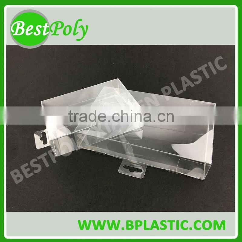 OEM Custom Printed Clear Plastic boxes for Retail Packaging Display