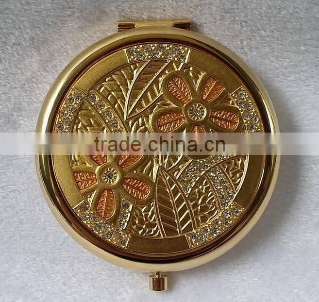 personalized pocket mirror ,oval compact mirror