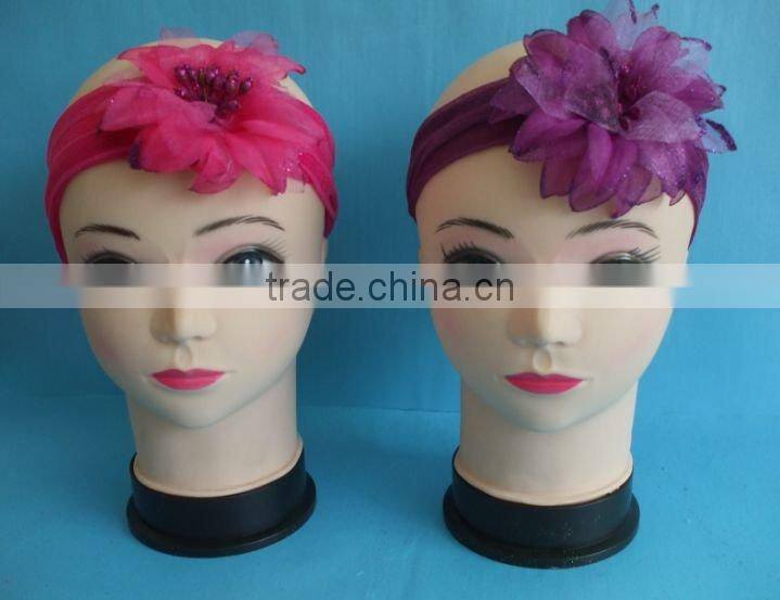 Fashion Adult Elastic Lily Flowers Headbands