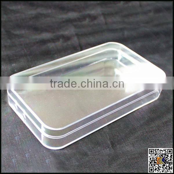 Plastic packaging box for phone cover, transparent case boxes clear packaging box