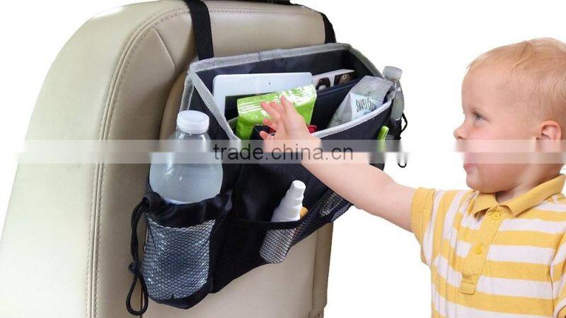 Front and Seat Back Storage back seat tray car organizer