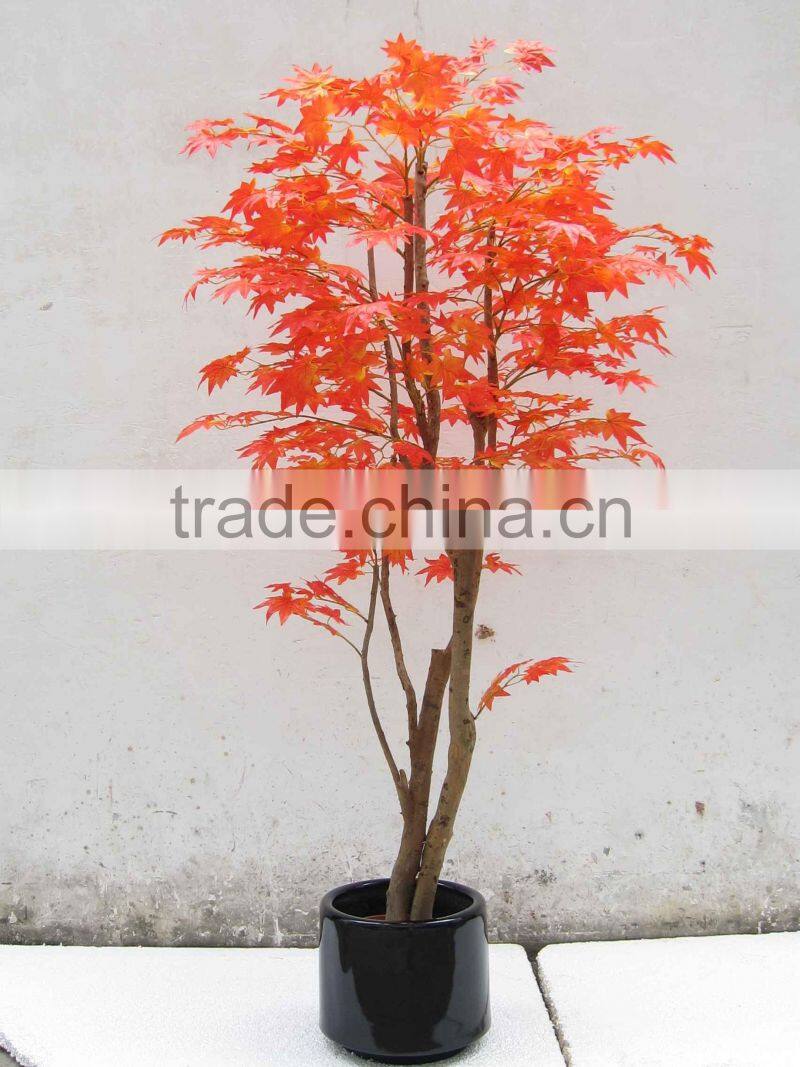 Supply artificial mini maple bonsai tree