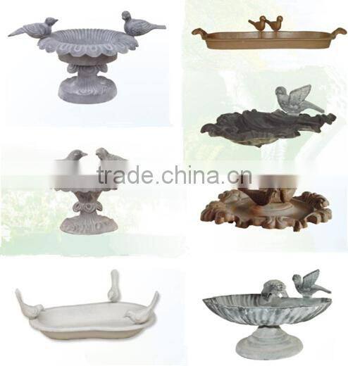 Trade Assurance China supplier high quality antique cast iron bird feeder for sale