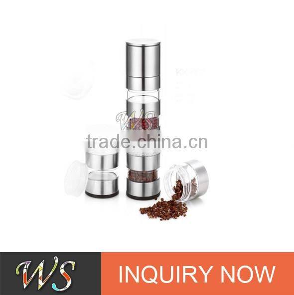 WS-PG23 3in1 Salt and Pepper grinder with can be Seperated in small pepper mill