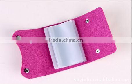 Nice Rose Red PU Card holder