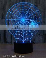 USB cable 3D desktop light dog shape optical illusion kids night light