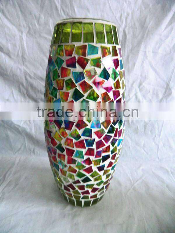 Drum Shape Table Unique Glass Vases Wedding Centerpiece