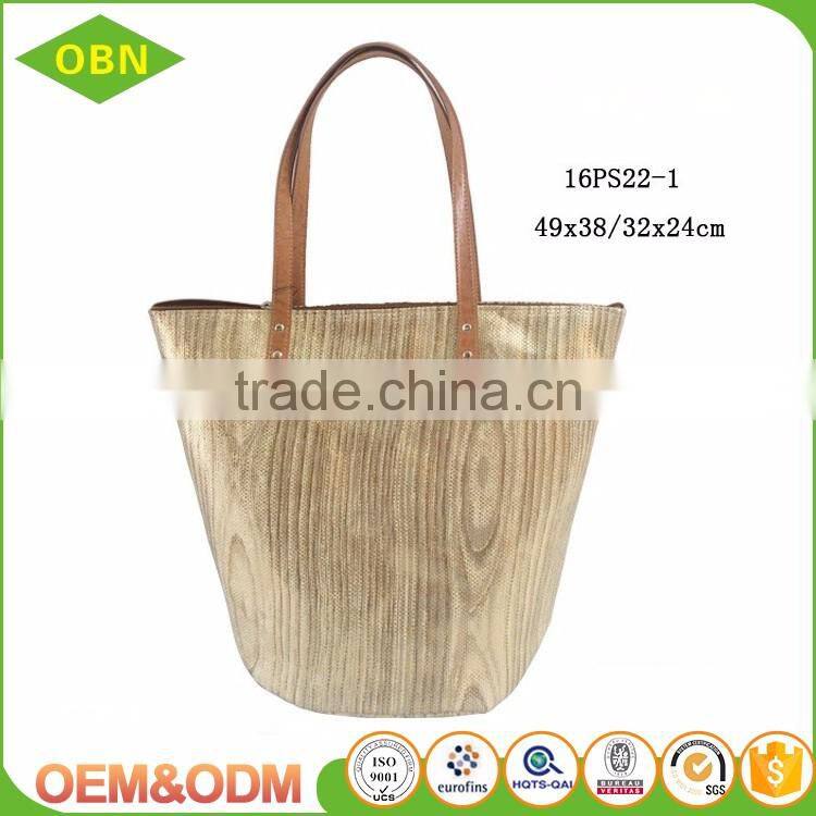 2017 New promotional fashion summer paper straw beach bag