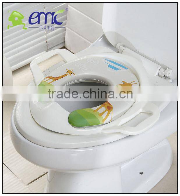 Plastic baby toilet seat, bathroom baby seat