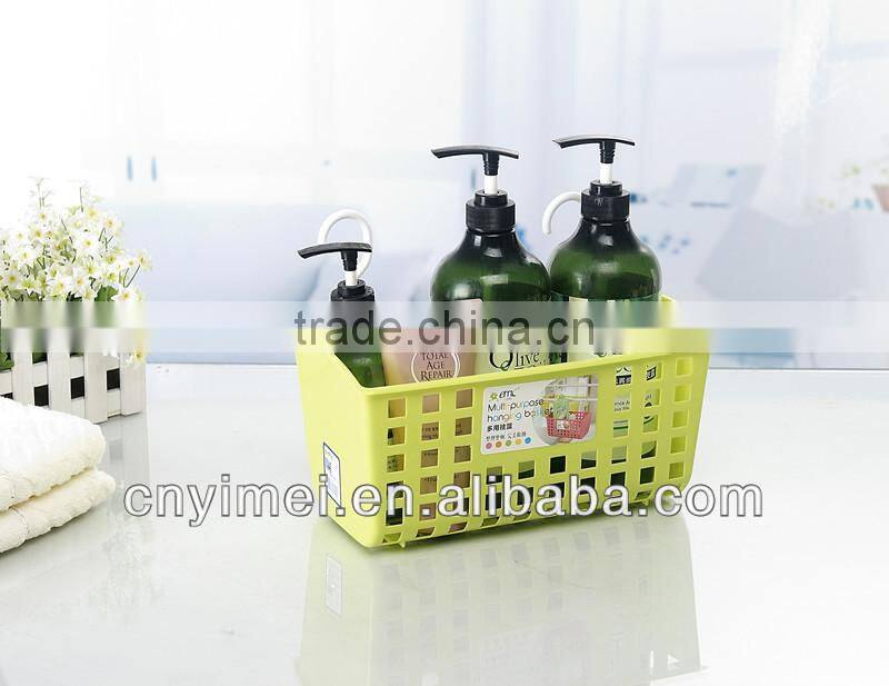 plastic bathroom basket storage basket bathroom hanging basket ,