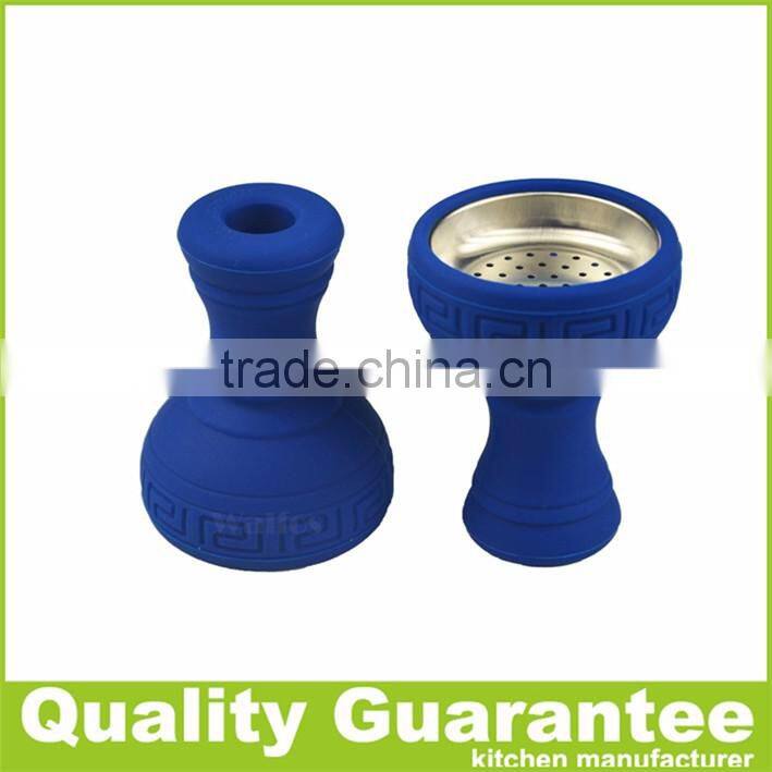 Hot selling Silicone Hookah Bowl New Funnel stainless iron bowl