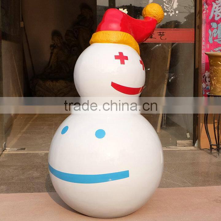 Fiberglass Christmas snowman decoration
