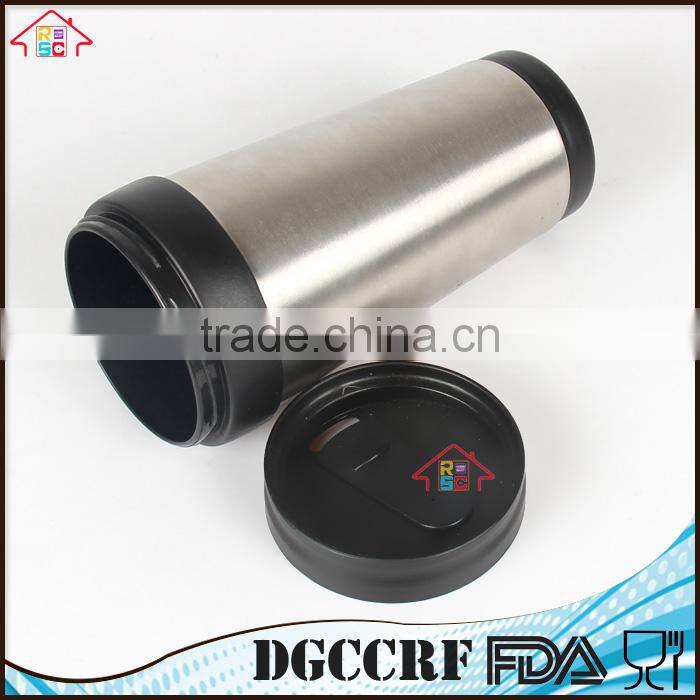 NBRSC double wall vacuum stainless steel tumbler, insulated stainless steel vacuum mug, sealed stainless steel water bottle