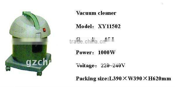 Low noise dry vacuum cleaner