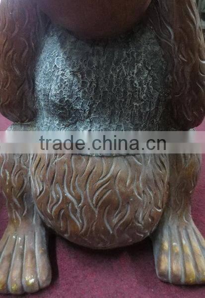 Home & garden ornament fiberglass clay monkey statue