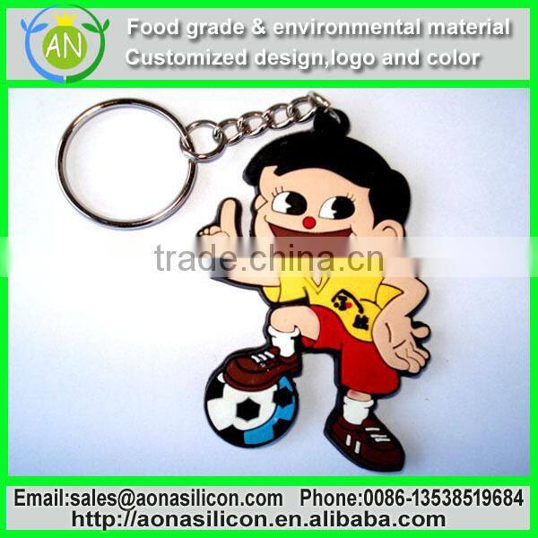China factory Wholesale Creative cute silicone key chain