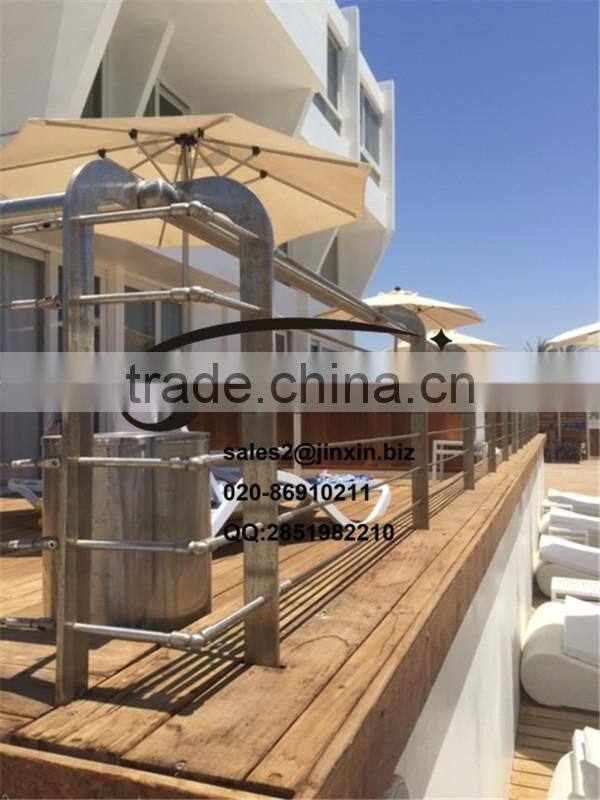 JINXIN luxury stair railing wire rope cable system railing_handrails for outdoor steps stainless steel railings