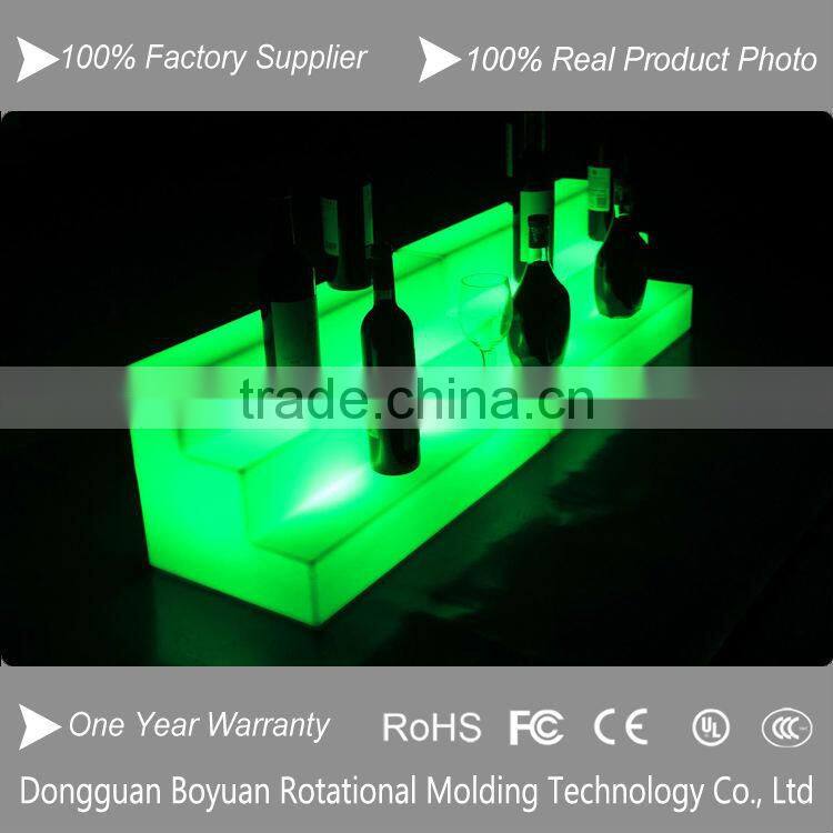 led wine shelf for bar, nightclub, wedding, event