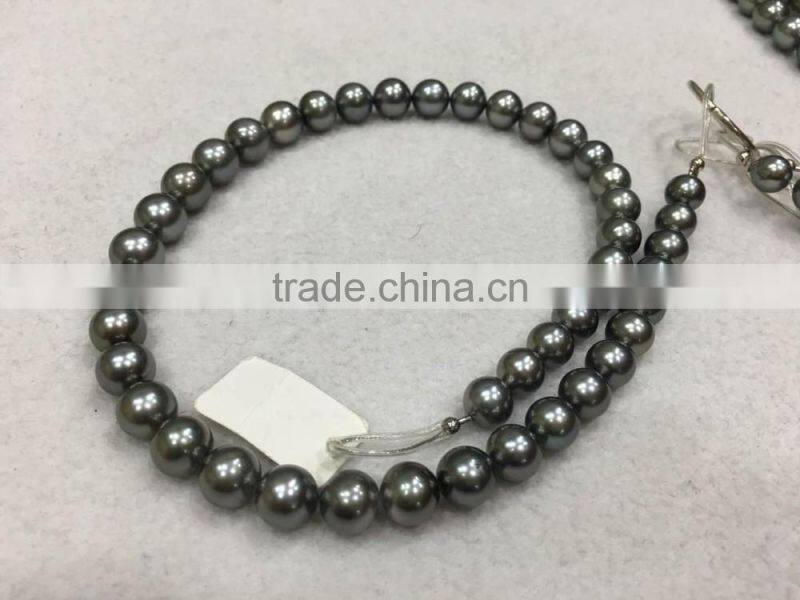 10-11mm Best Grey Tahitian Pearl Strands