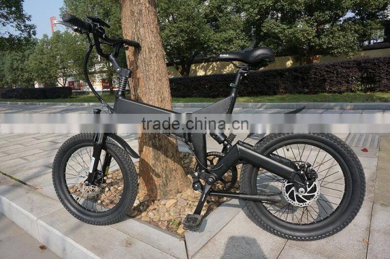 20 inch electric folding bike mountain electric bike electric fat tire bike