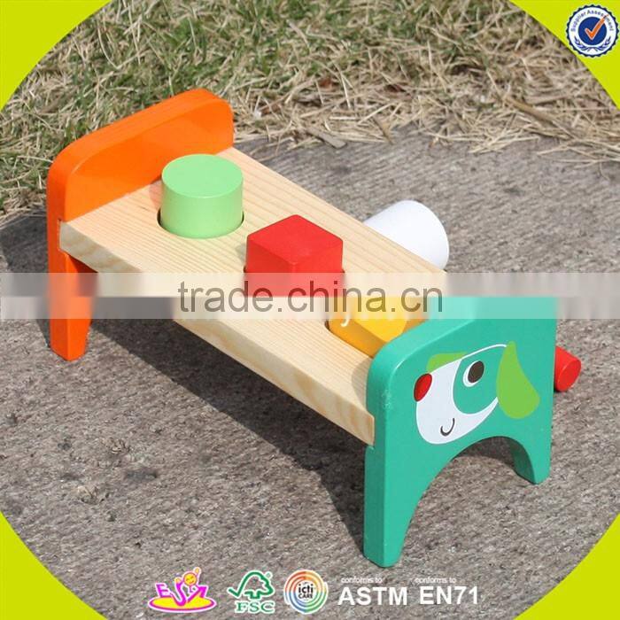 wholesale colorful kids wooden blocks box toy creative wooden blocks box toy hot toddler wooden blocks box toy W11G003