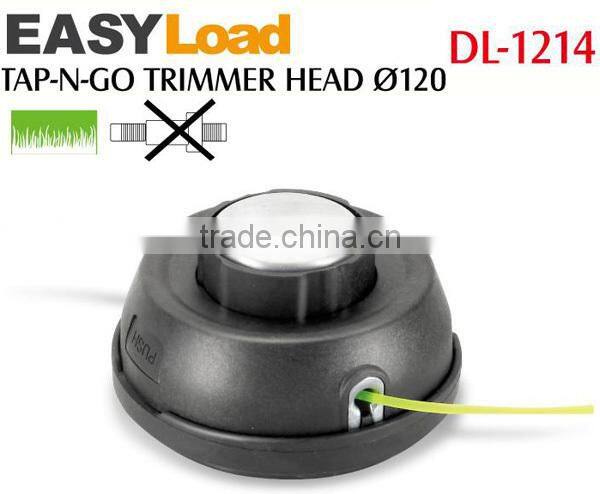 universal easy-load tap-n-go trimmer head for lawn mower