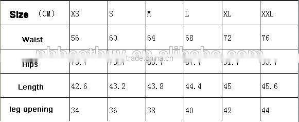 Capris neoprene hot body shaper sweats slimming pants as seen on tv